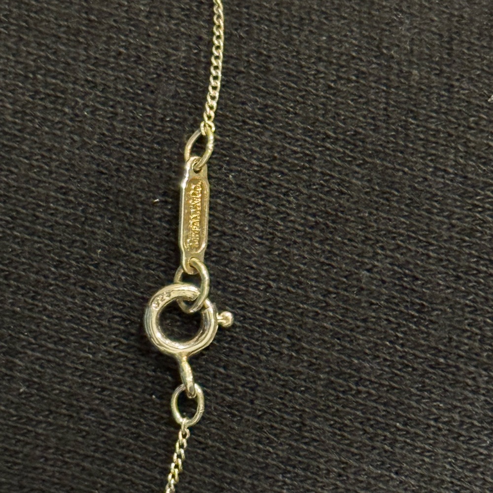 Tiffany & Co. Triple Hearts Silver Necklace Elegant Jewelry - Picture 3 of 3